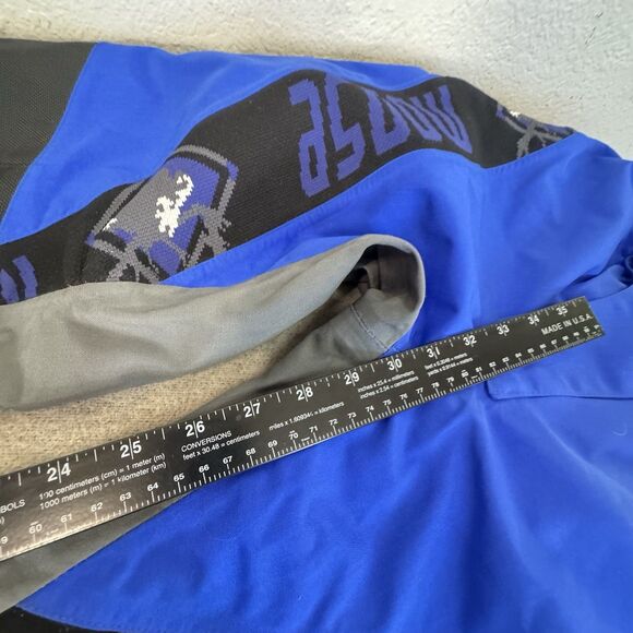 VTG Moose Motorports Pants Waterproof Motorcross Racing Blue Black 32x30 - Picture 6 of 6